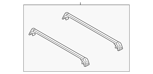 Base Carrier Bars 3CN-071-151-A - View 3