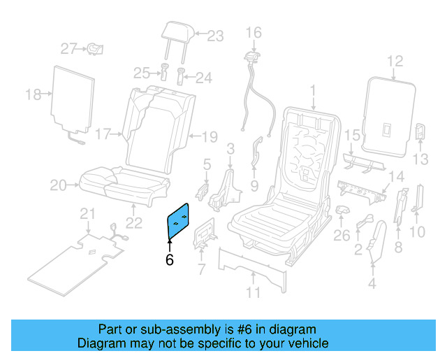 Outer Cover 3CN-885-950-ZA2 - View 3