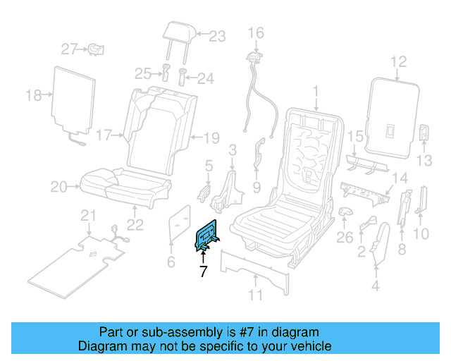 Outer Bracket 3CN-885-968 - View 4