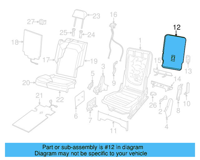 Seat Cushion Heater 3CN-963-556-J - View 29