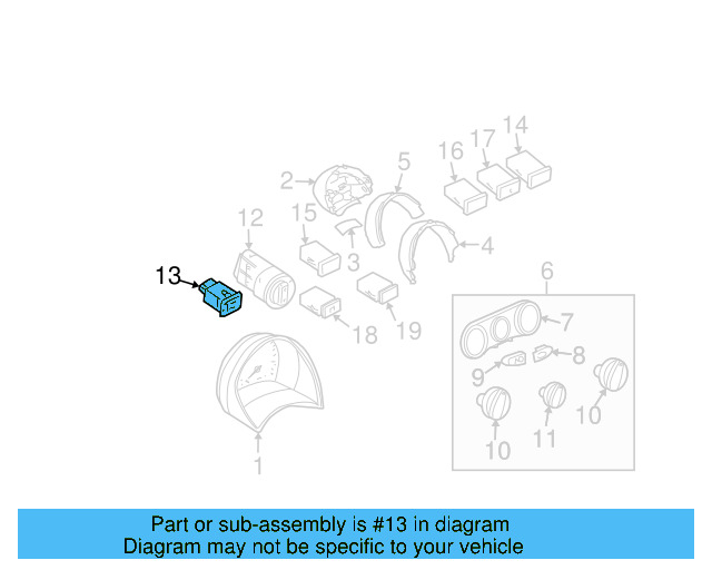 Switch 1C0-941-531-C-20H - View 7