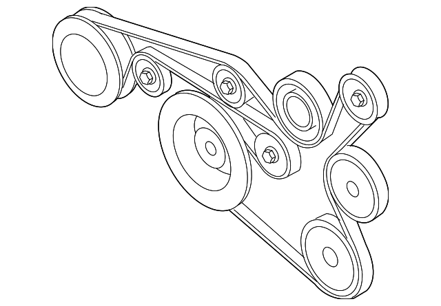 Serpentine Belt 07K-145-933-F - View 20