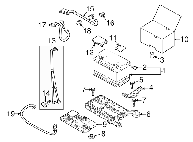 Vehicle Battery 5K0-915-105-E - View 8