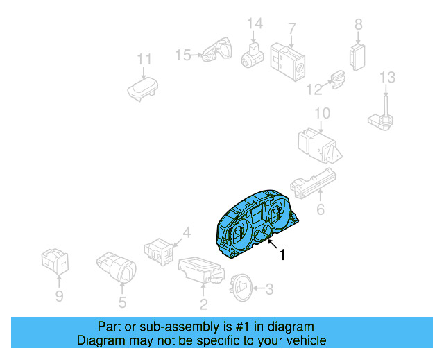 Instrument Cluster 3C8-920-970-M