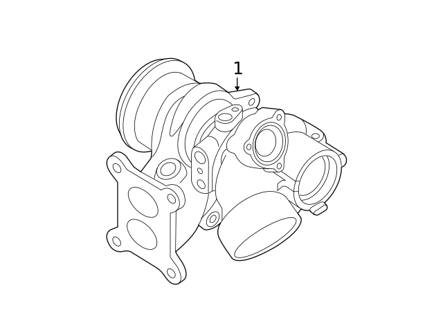 Exhaust Manifold 06K-145-874-Q