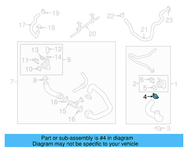Upper Coupling Clamp N-909-265-01 - View 86