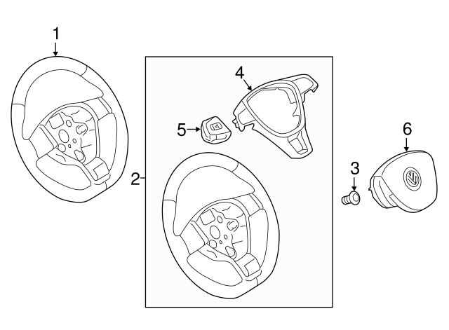 Steering Wheel Bolt N-907-991-02 - View 9