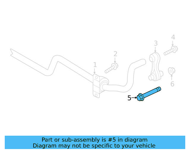 Stabilizer Link Bolt N-107-765-01 - View 14