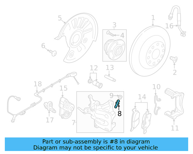 Caliper 3QF-615-124-A - View 11