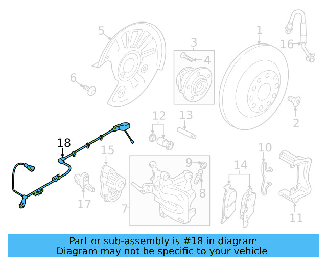 ABS Sensor Wire 3CN-927-902-E - View 7