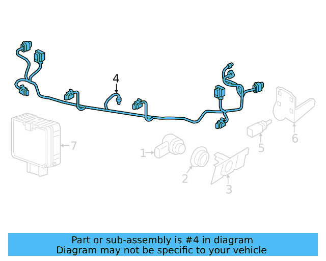 Harness 3CN-971-095-M - View 5