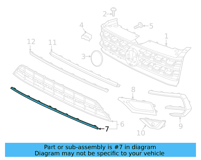 Molding 3CN-853-101-A-2ZZ - View 4