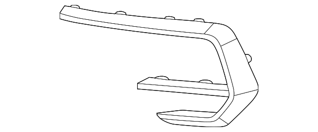 Grille Surround 3CN-853-807-FOD