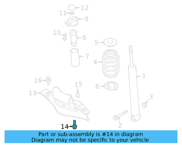 Stone Guard Bolt N-911-335-01 - View 2