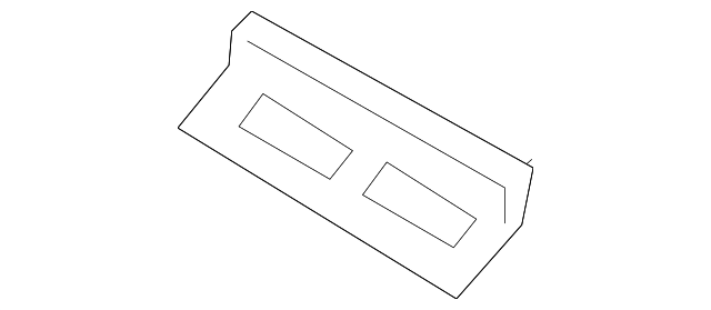 Rear Trim 3CN-867-072-ZA2 - View 8
