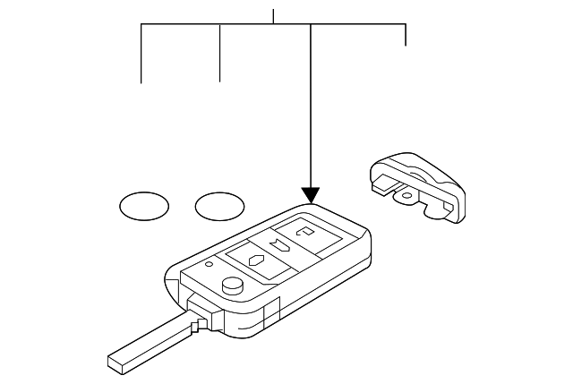 Keyless Entry Transmitter 5G6-959-752-DQ-AIF