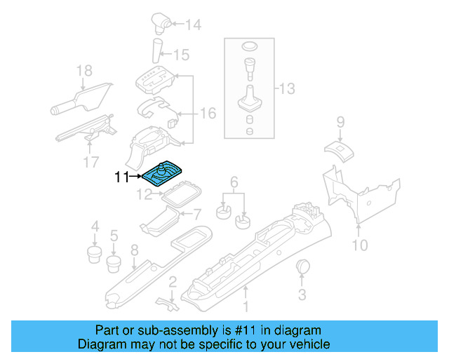 Sound Absorber 1C0-864-220-B - View 4