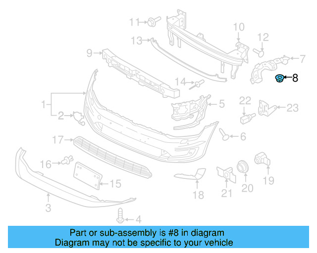 Side Retainer Retainer Nut WHT-003-207 - View 4