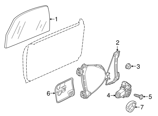 Window Regulator 5C5-837-462-C