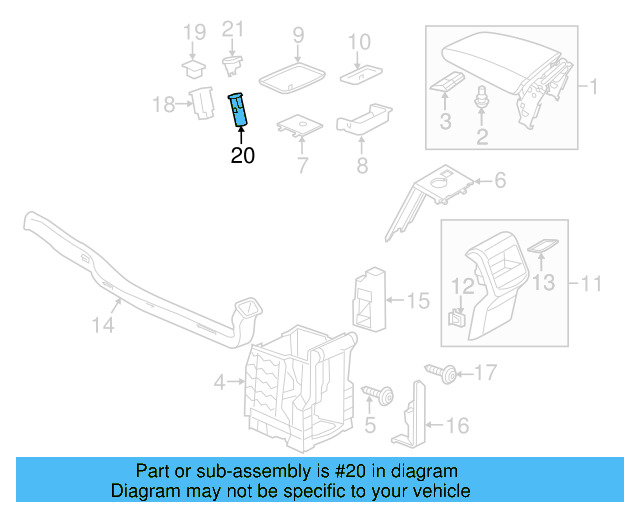 Power Outlet 1K0-919-309 - View 38