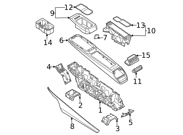 Storage Tray 5TA-864-131-A-82V