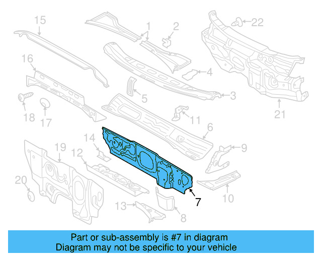 Dash Panel 5Q1-803-155-B - View 8