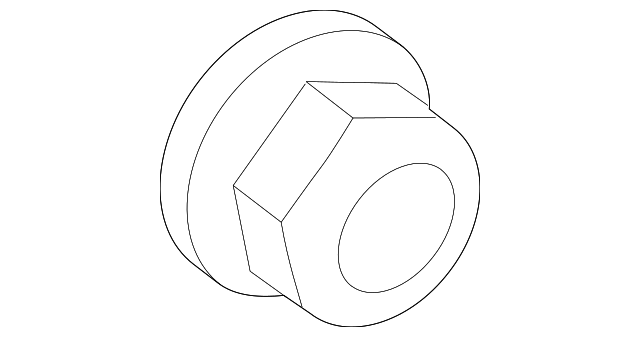 Battery Tray Nut N-911-733-01 - View 5