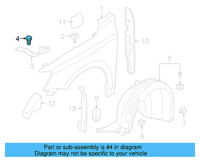 Fender Bolt N-100-091-10 - View 28