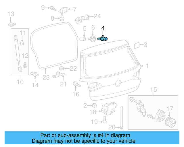 Overslam Bumper 6Q6-827-499-E