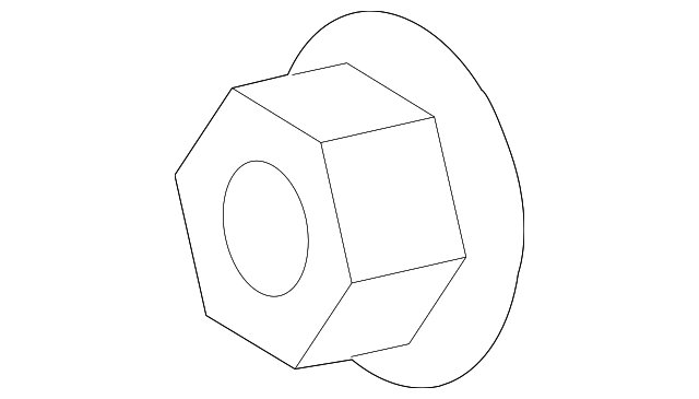 Window Regulator Nut N-904-560-02 - View 7