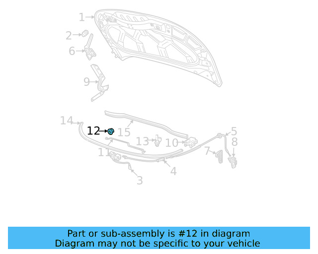 Support Rod Grommet 191-823-395 - View 3