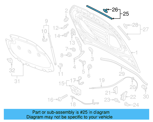 Front Seal 5G0-823-707 - View 9