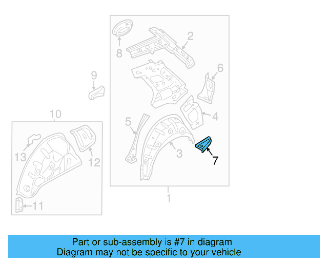 Filler Plate 5G6-813-393-A - View 6