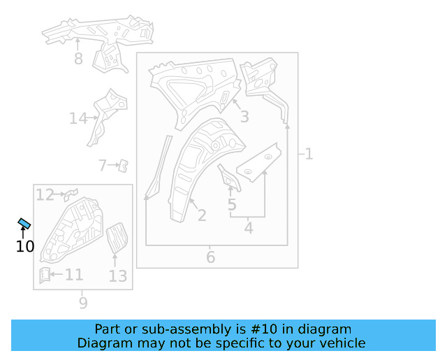 Bracket 5Q0-868-741 - View 3