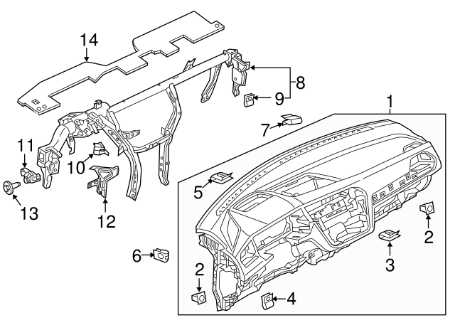 Cluster Assembly U N-906-988-03 - View 15
