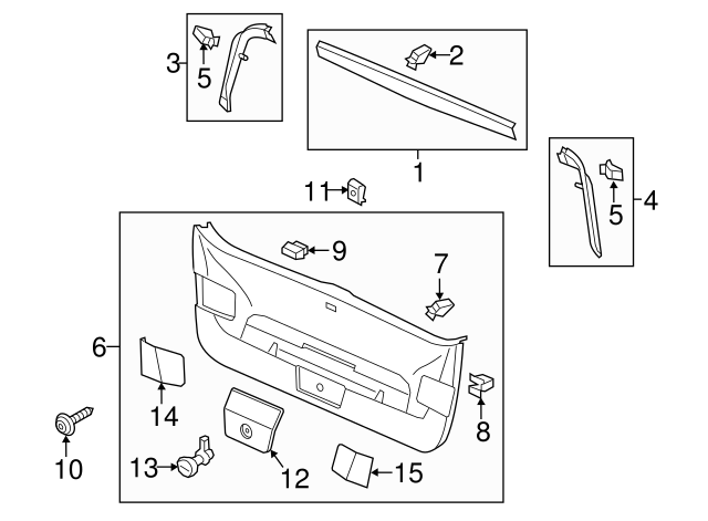 Lower Trim Screw N-106-795-01