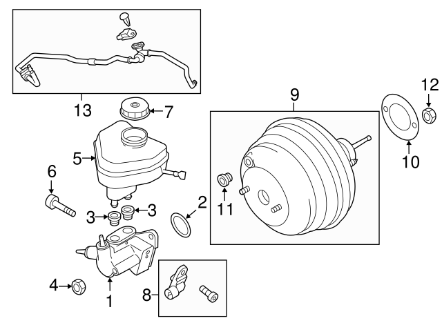 Master Cylinder Plug 4M0-611-817
