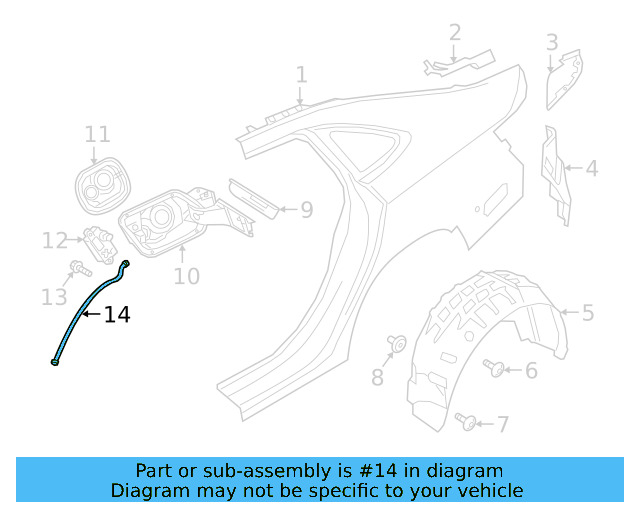 Drain Hose 5NA-809-937-A - View 11