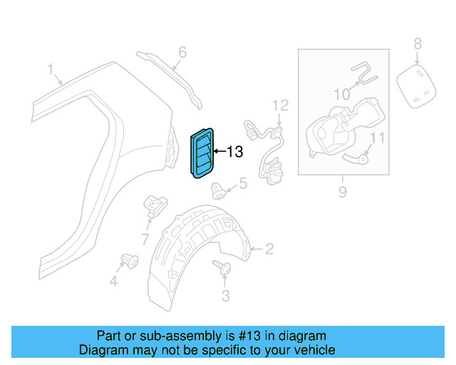 Vent 7N0-819-465-F - View 10