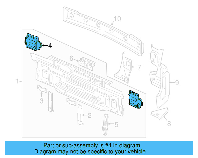 Outer Support 5G6-804-744-A