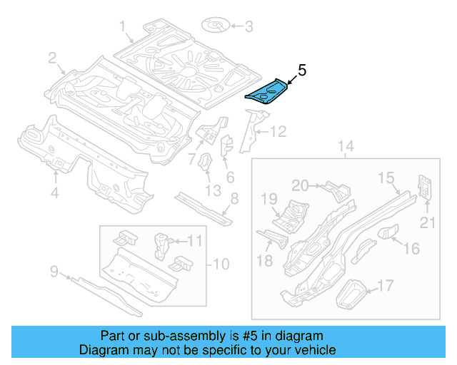 Floor Extension 5Q0-802-092-C - View 4