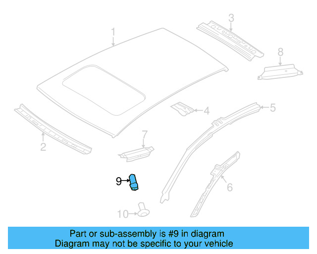 Reinforced Plate Rivet N-910-389-01 - View 4