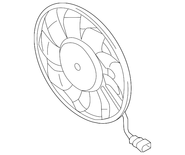 Fan & Motor 5Q0-959-455-AH - View 6