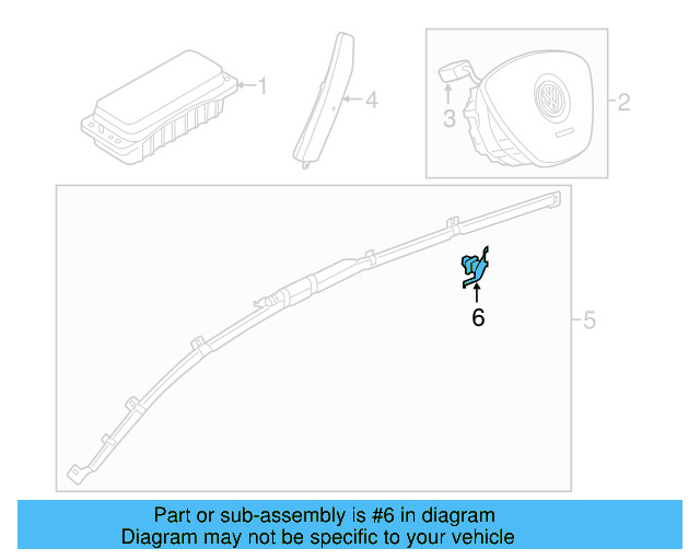 Driver Inflator Module 5GM-880-201-A-81U - View 3