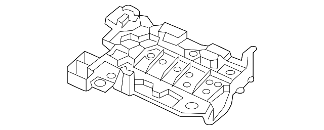 Air Bag Control Module Bracket 5N0-959-730 - View 18