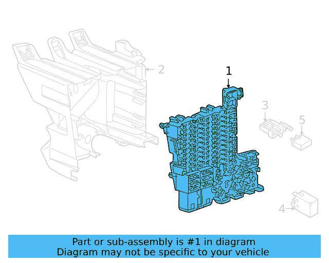 Relay & Fuse Plt 5WA-937-615 - View 8