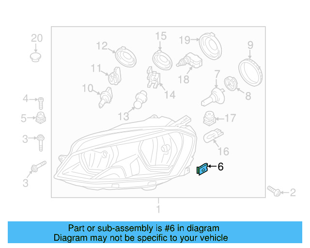 Headlamp Assembly U N-903-425-04 - View 21