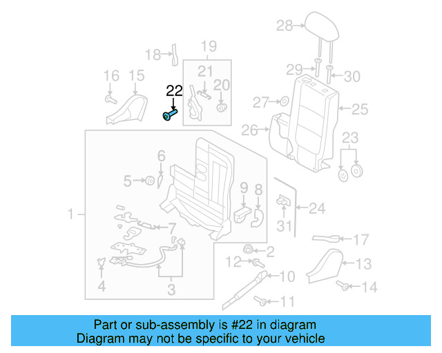 Camshaft Sensor Bolt N-104-514-05 - View 8