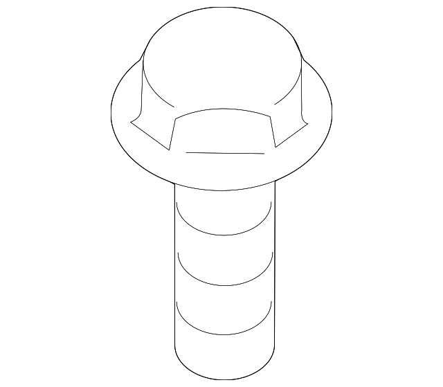 Ignition Coil Bolt N-912-292-01 - View 2