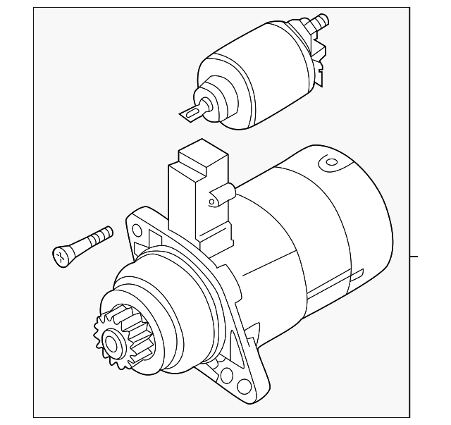 Starter Motor 02M-911-021-GX - View 2